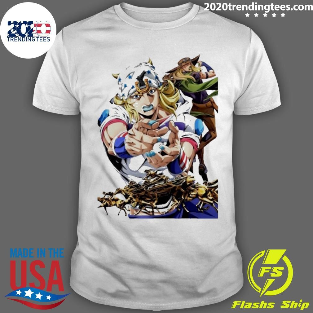 Steel Ball Run Jojos Bizarre Adventure Anime Shirt