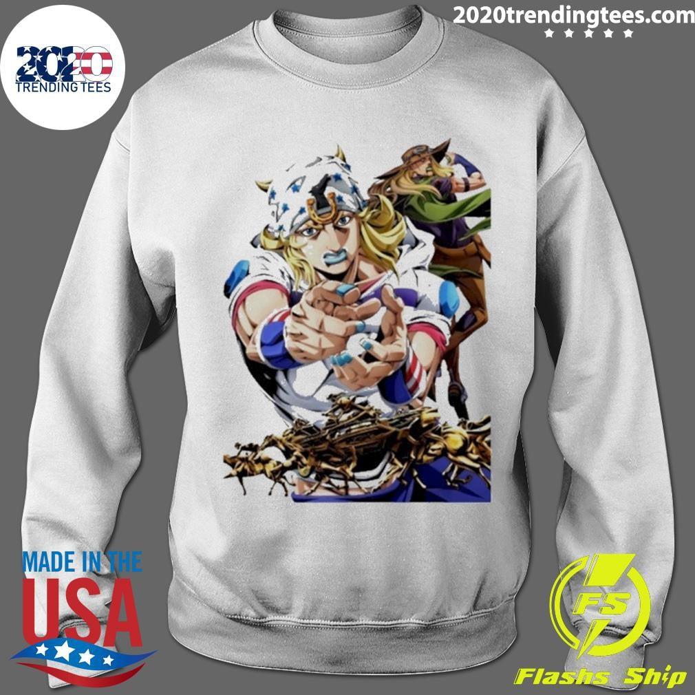 Steel Ball Run Jojos Bizarre Adventure Anime Shirt