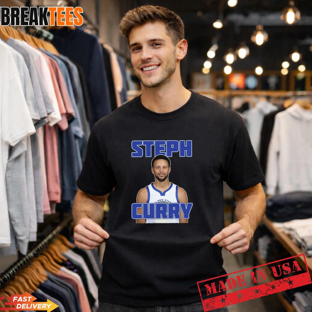 Steph Curry Basketball Fan Graphic T-Shirt