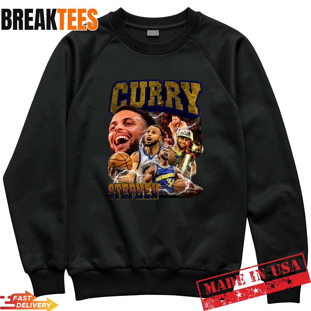 Legendary Stephen Curry Retro Vintage Basketball T-Shirt