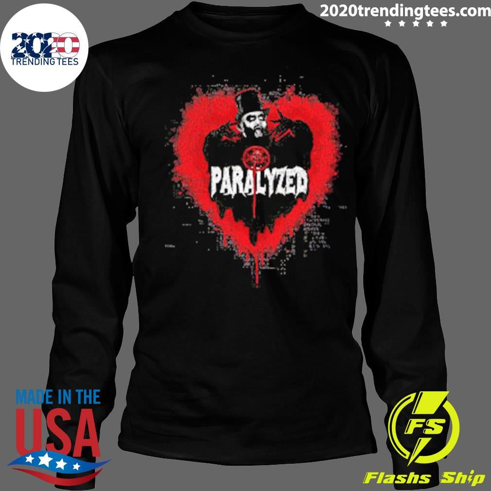 Stephen Kramer Glickman Paralyzed Shirt