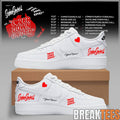 Stephen Sanchez The Lover Down Under Tour Custom Air Force 1