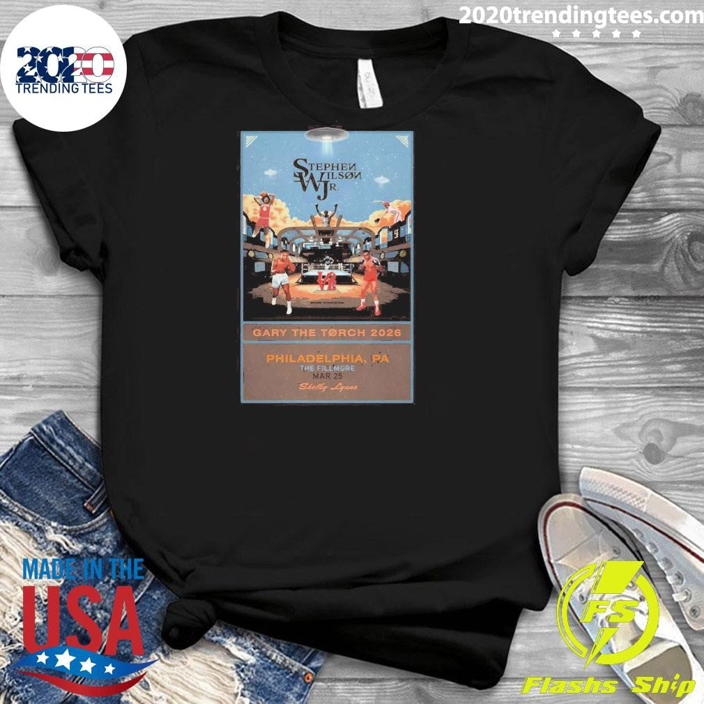 Stephen Wilson JR. At The Fillmore Philadelphia On March 25 2026 Shirt