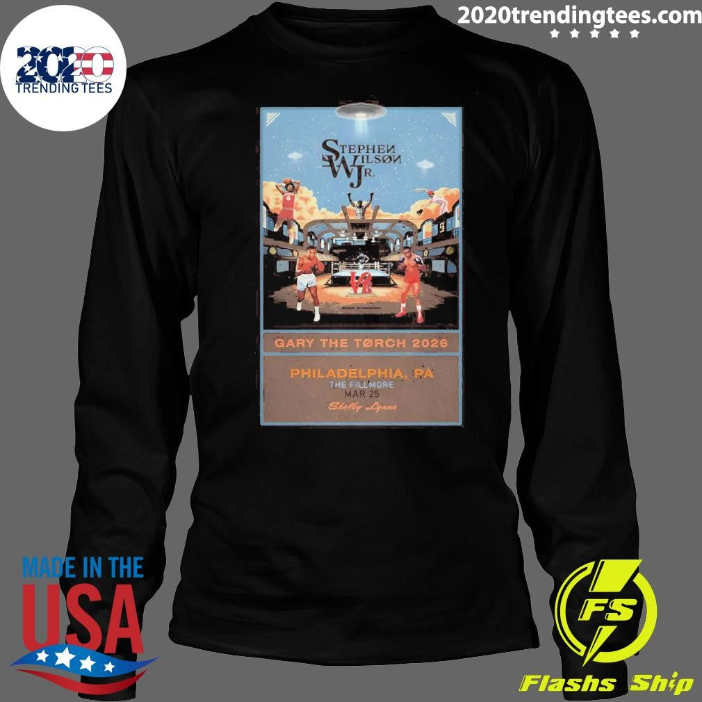 Stephen Wilson JR. At The Fillmore Philadelphia On March 25 2026 Shirt