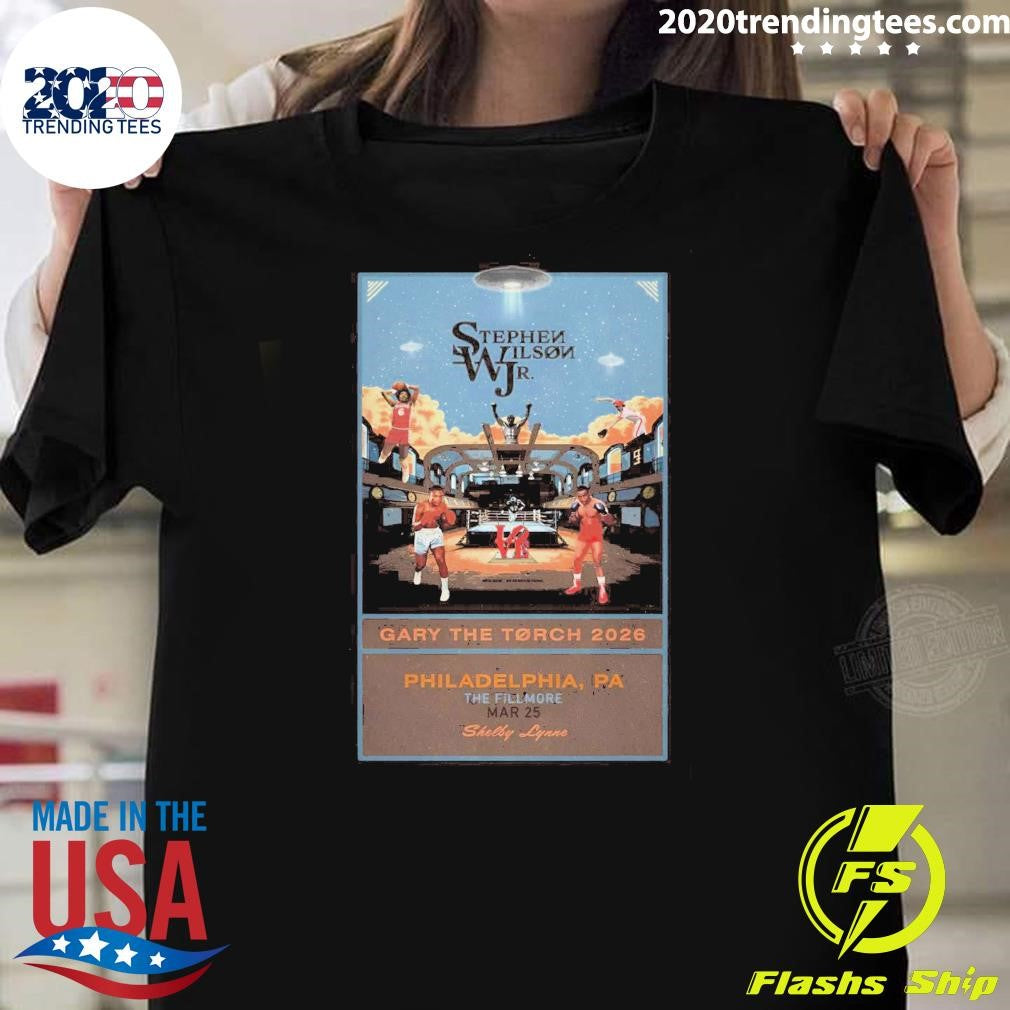 Stephen Wilson JR. At The Fillmore Philadelphia On March 25 2026 Shirt