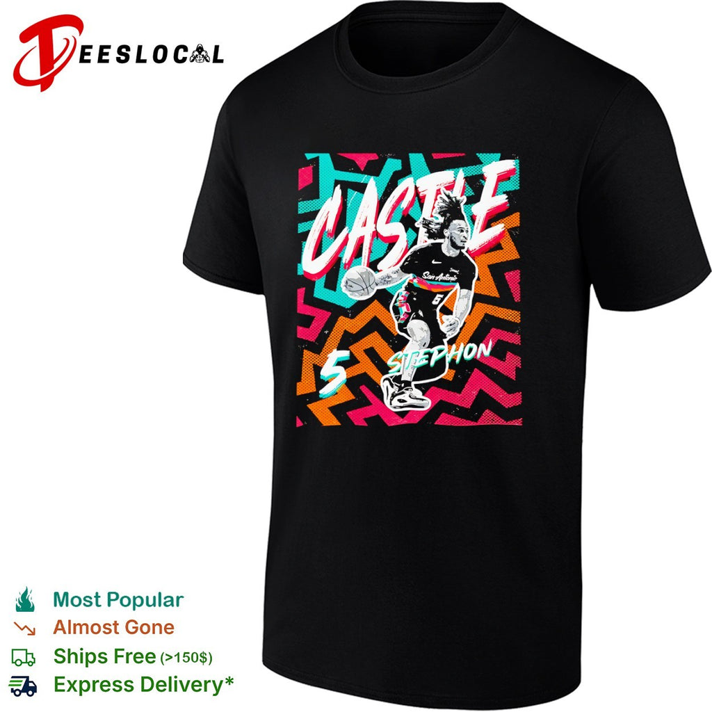 Stephon Castle San Antonio Spurs NBA 5 Castle Stephon shirt