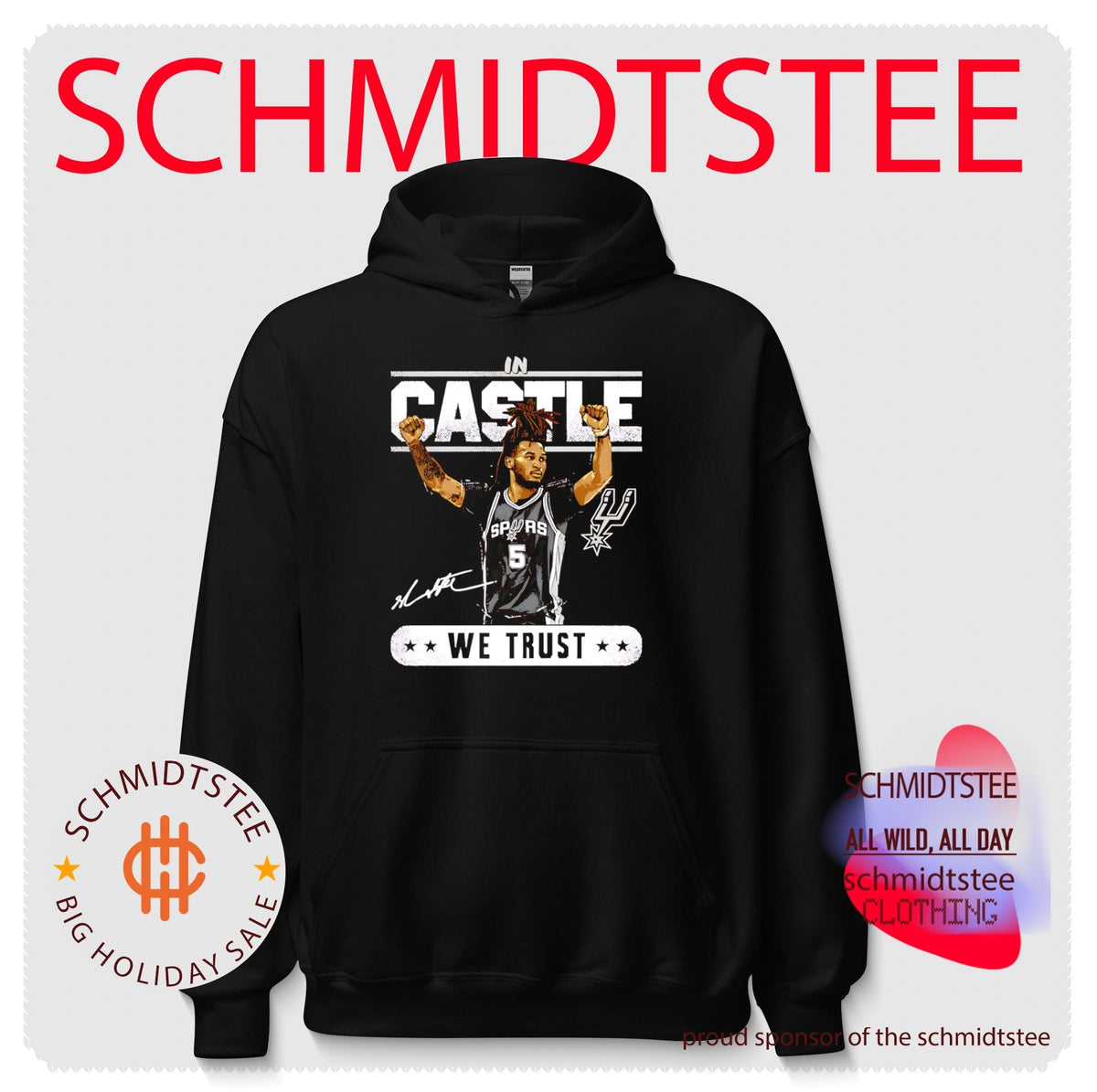Stephon Castle San Antonio Spurs We Trust signature shirt