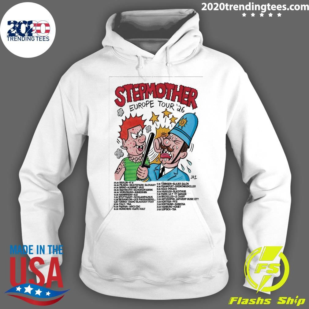 Stepmother Europe 2026 Tour Shirt