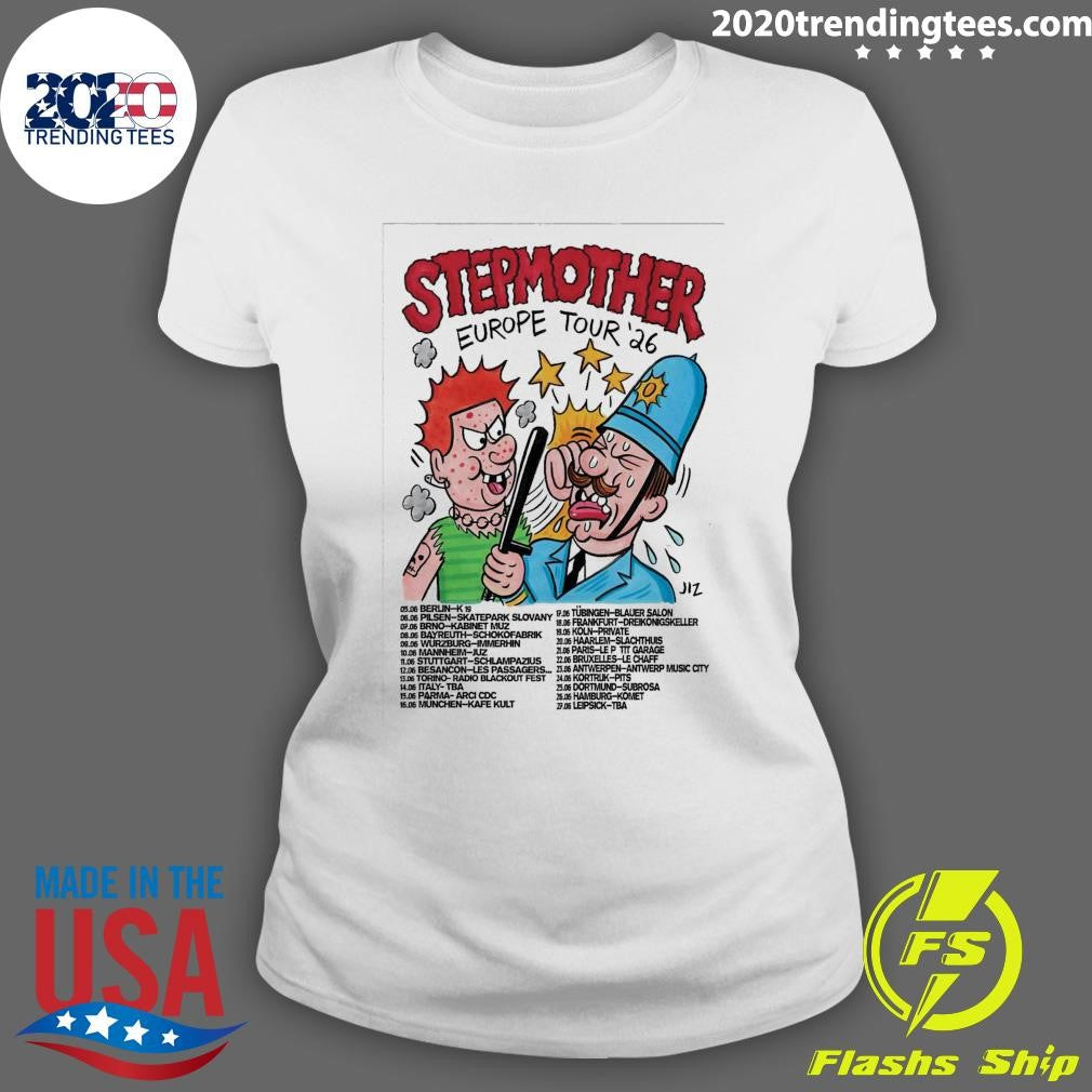 Stepmother Europe 2026 Tour Shirt