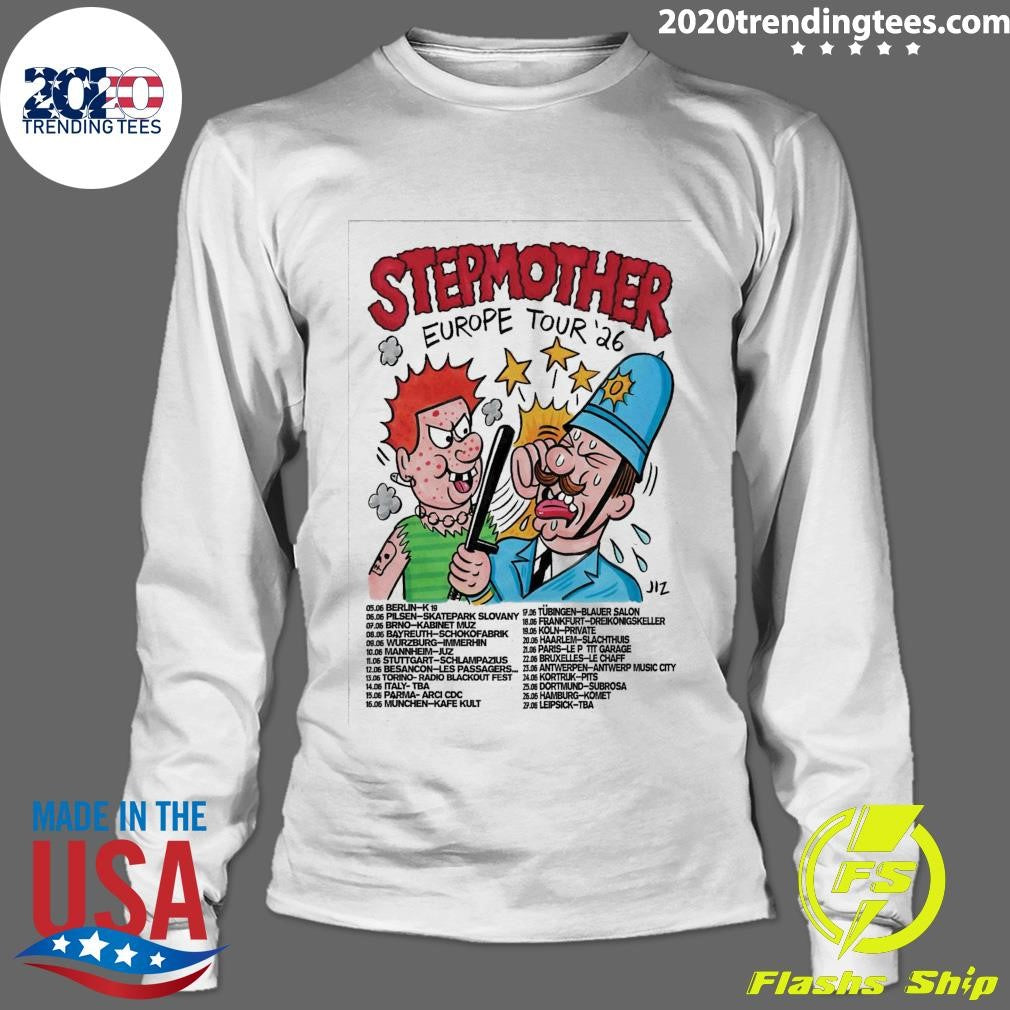Stepmother Europe 2026 Tour Shirt