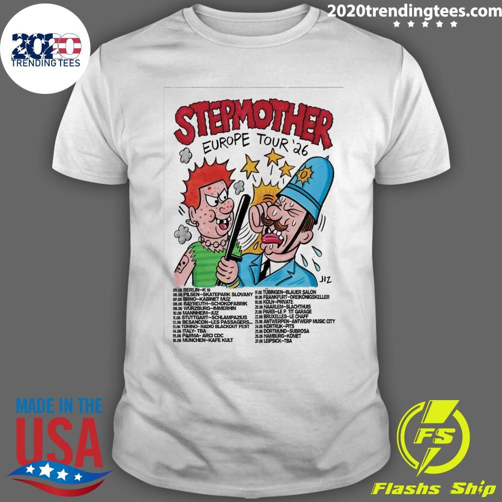Stepmother Europe 2026 Tour Shirt