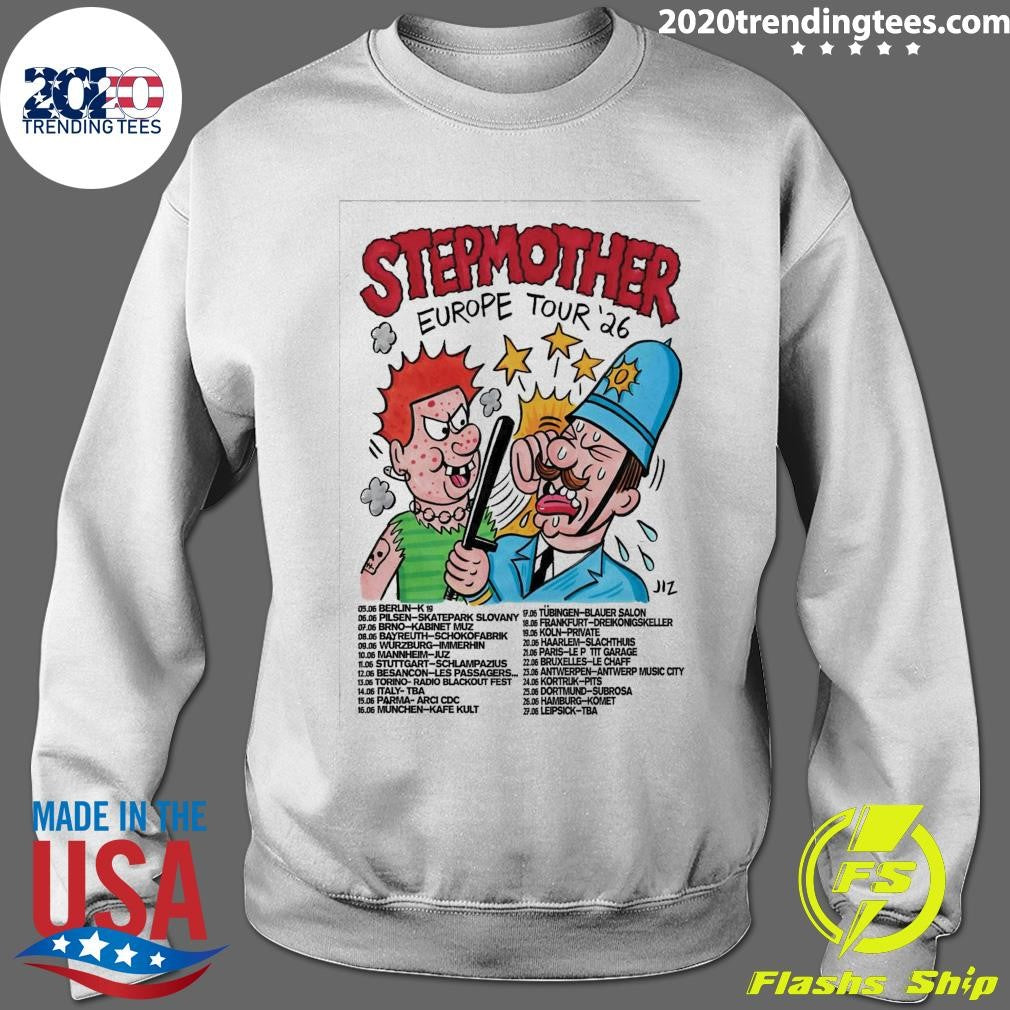 Stepmother Europe 2026 Tour Shirt