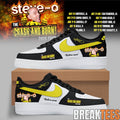 SteveO Crash And Burn Tour 2026 Custom Air Force 1 Shoes