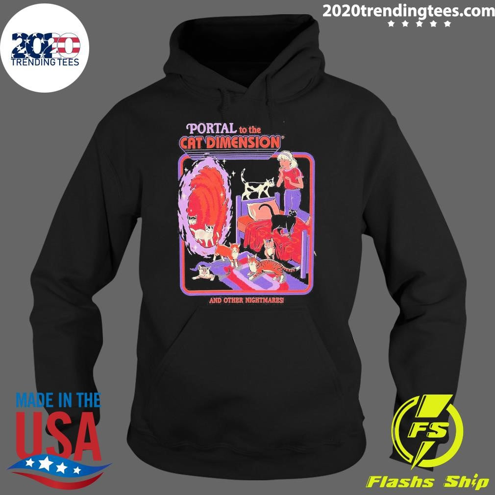 Steven Rhodes Portal to A Cat Dimension and Other Nightmares Shirt
