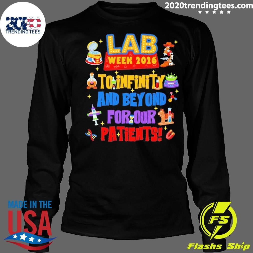 Story Lab Week 2026 To Infinity And Beyond For Our Patients Shirt