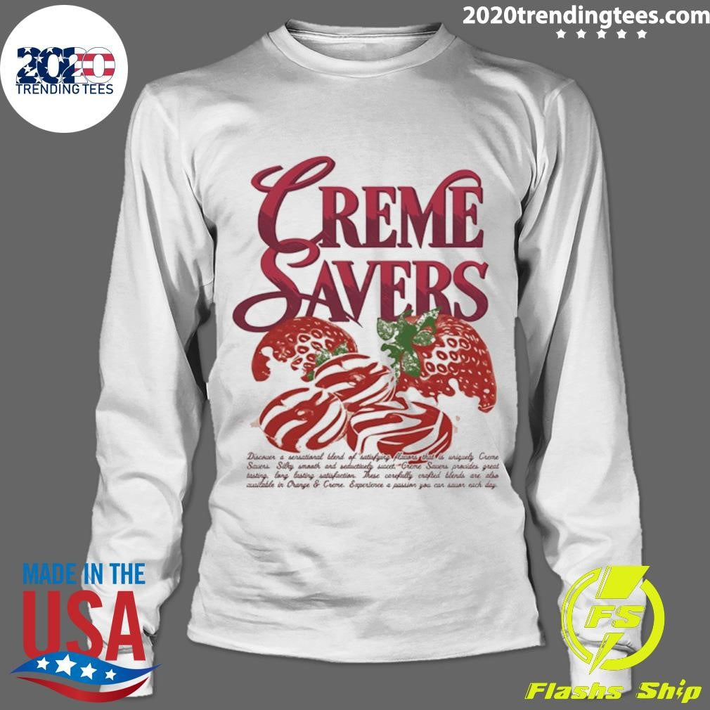 Strawberry Swirl Candy Creme Savers Shirt