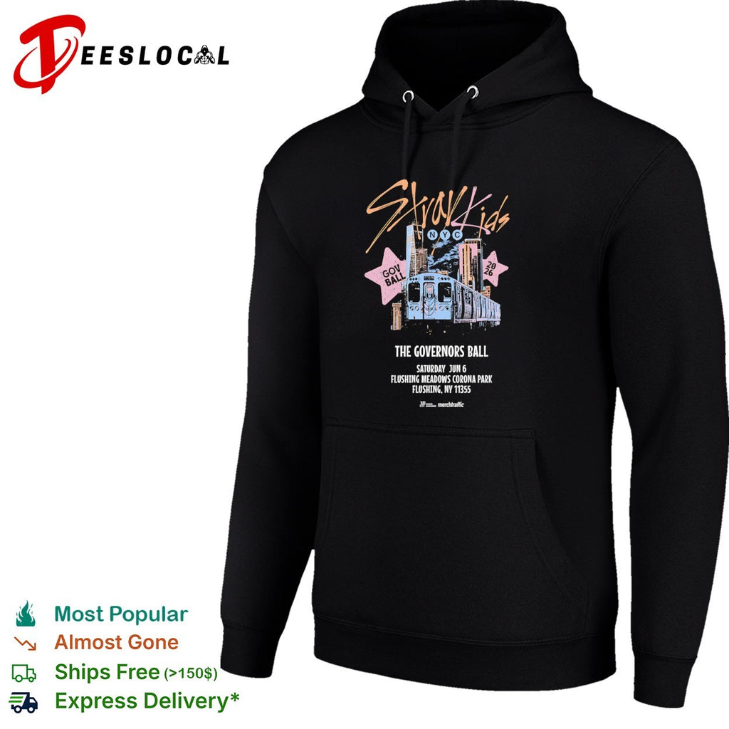 Stray Kids NYC Gov Ball 2026 The Governors Ball Saturday Jun 6 Flushing Meadows shirt