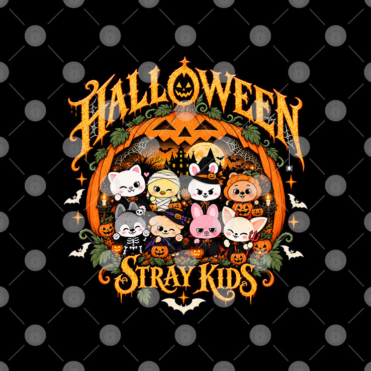 Stray Kids Skzoo Halloween T Shirt