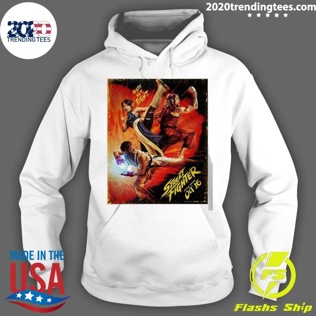 Street Fighter 2026 For Ryu Chun-Li And Ken Masters Hitting Theatres On October 16 Shirt