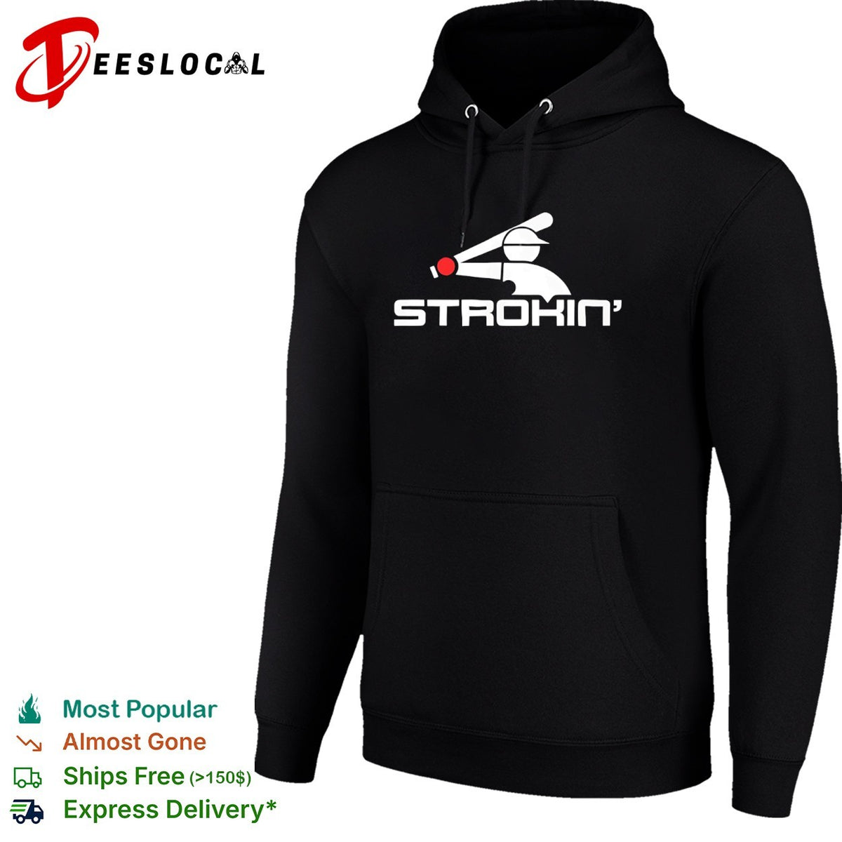 Strokin Baseball Logo Shirt