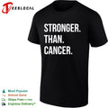Stronger than cancer inspirational awareness shirt