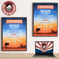 Strummingbird 2026 Festival Full Lineup Poster In Australia On 10 17 And 18 October 2026 Home Decor Poster Canvas