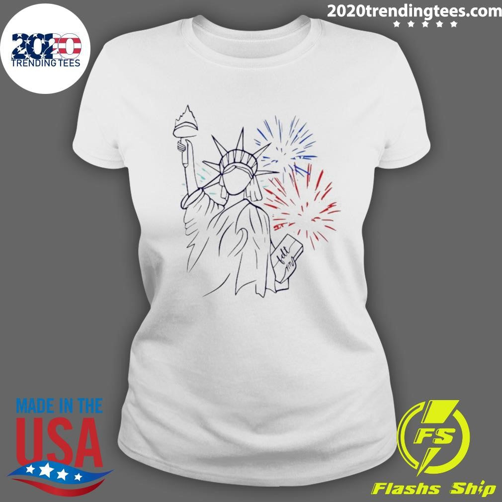 Subtle Fdt July 4th Statue Of Liberty Shirt