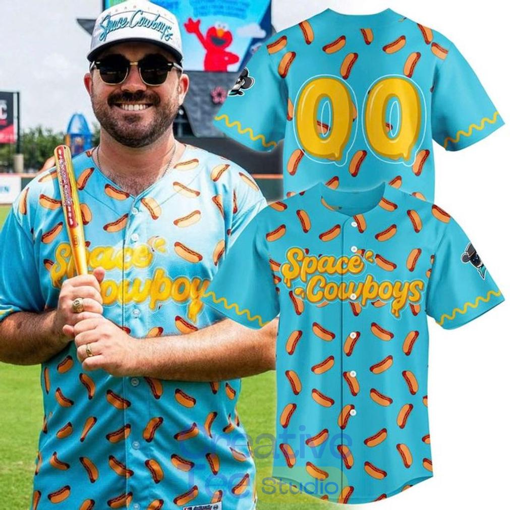 Sugar Land Space Cowboys 2026 Hot Dog Baseball Jersey