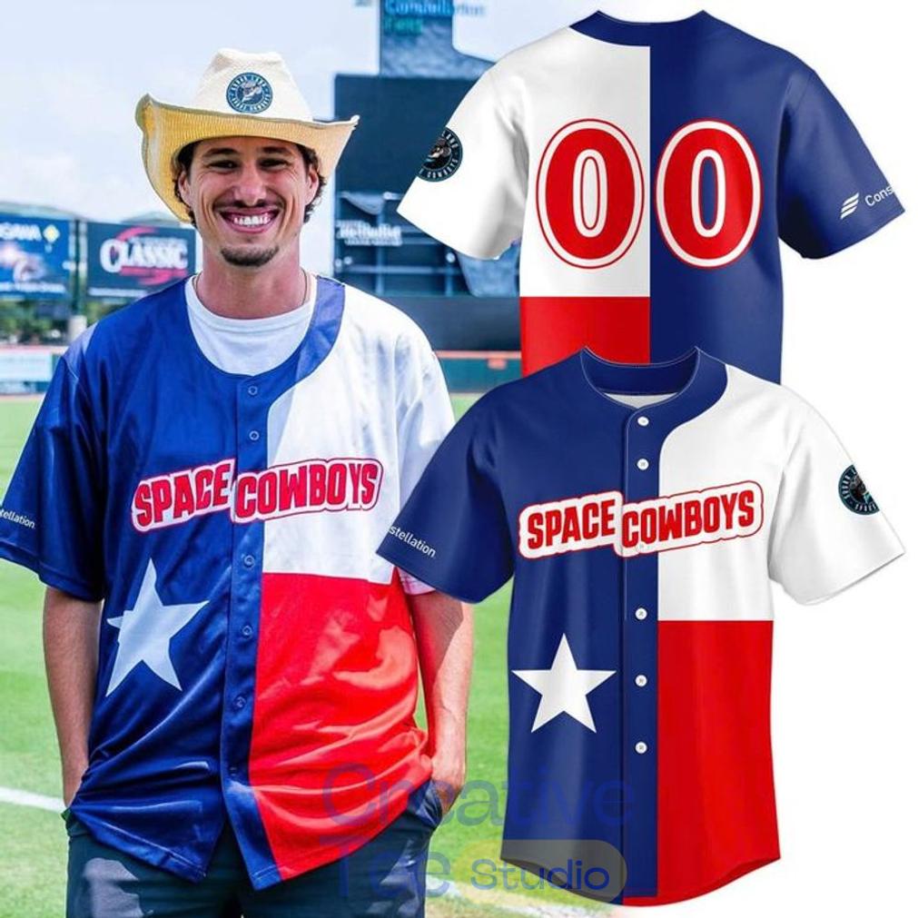 Sugar Land Space Cowboys 2026 Texas Flag Baseball Jersey