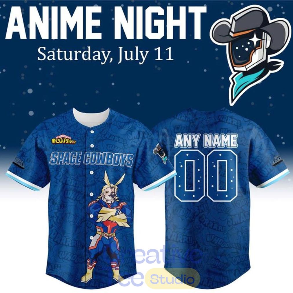 Sugar Land Space Cowboys x Anime Night 2026 Custom Baseball Jersey