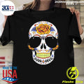 Sugar Skull Wearing Sunglasses Day Of The Dead Shirt