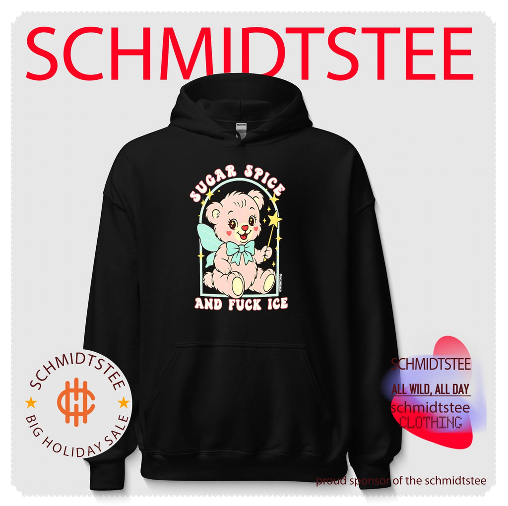 Sugar spice and fuck ice cartoon pink teddy bear shirt
