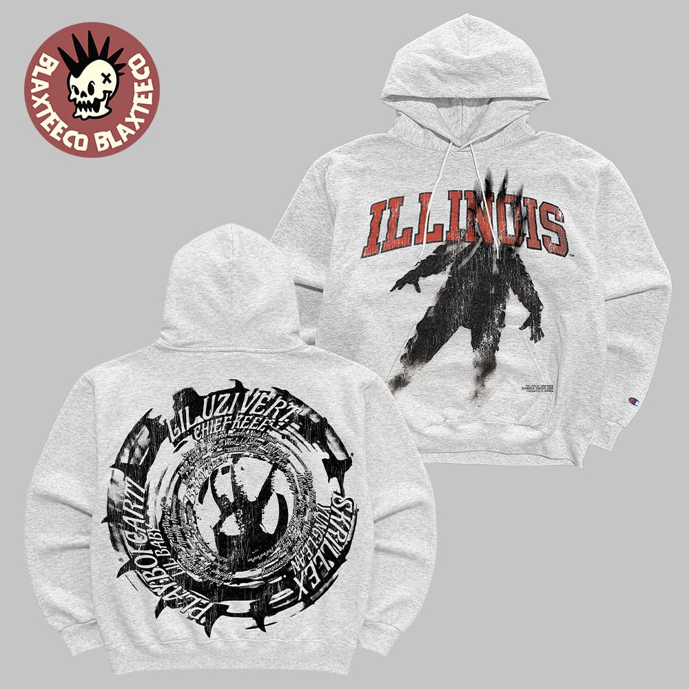 Summer Smash 2026 Festival Merch Illinois Sunhead Two Sided T-Shirt Hoodie