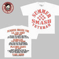 Summer Smash 2026 Festival Merch Lineup Veteran Two Sided T-Shirt Hoodie