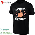 Sunglasses respect the potato shirt