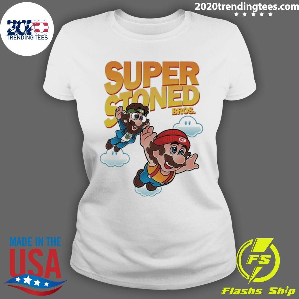 Super Stoned Bros 420 Day Parody Shirt