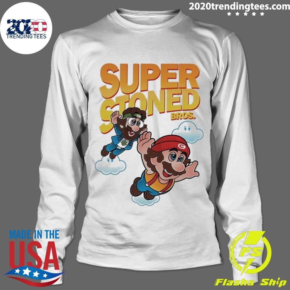 Super Stoned Bros 420 Day Parody Shirt
