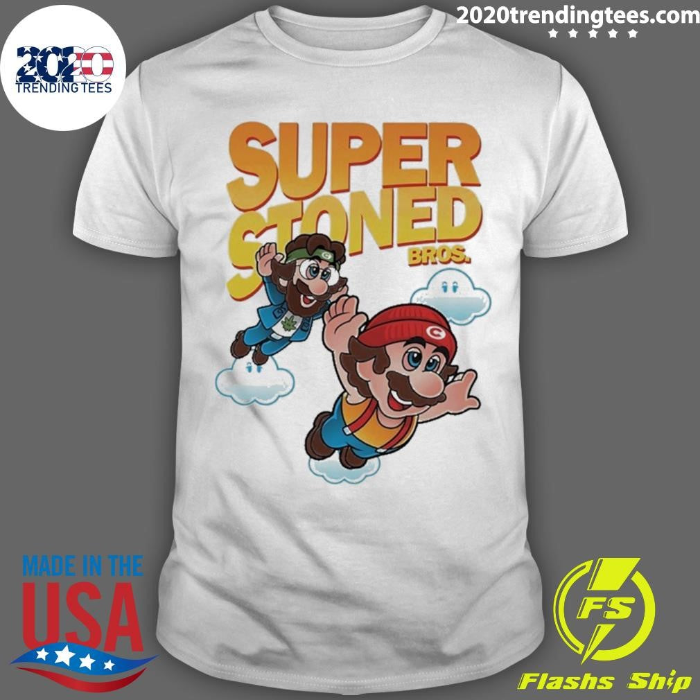 Super Stoned Bros 420 Day Parody Shirt