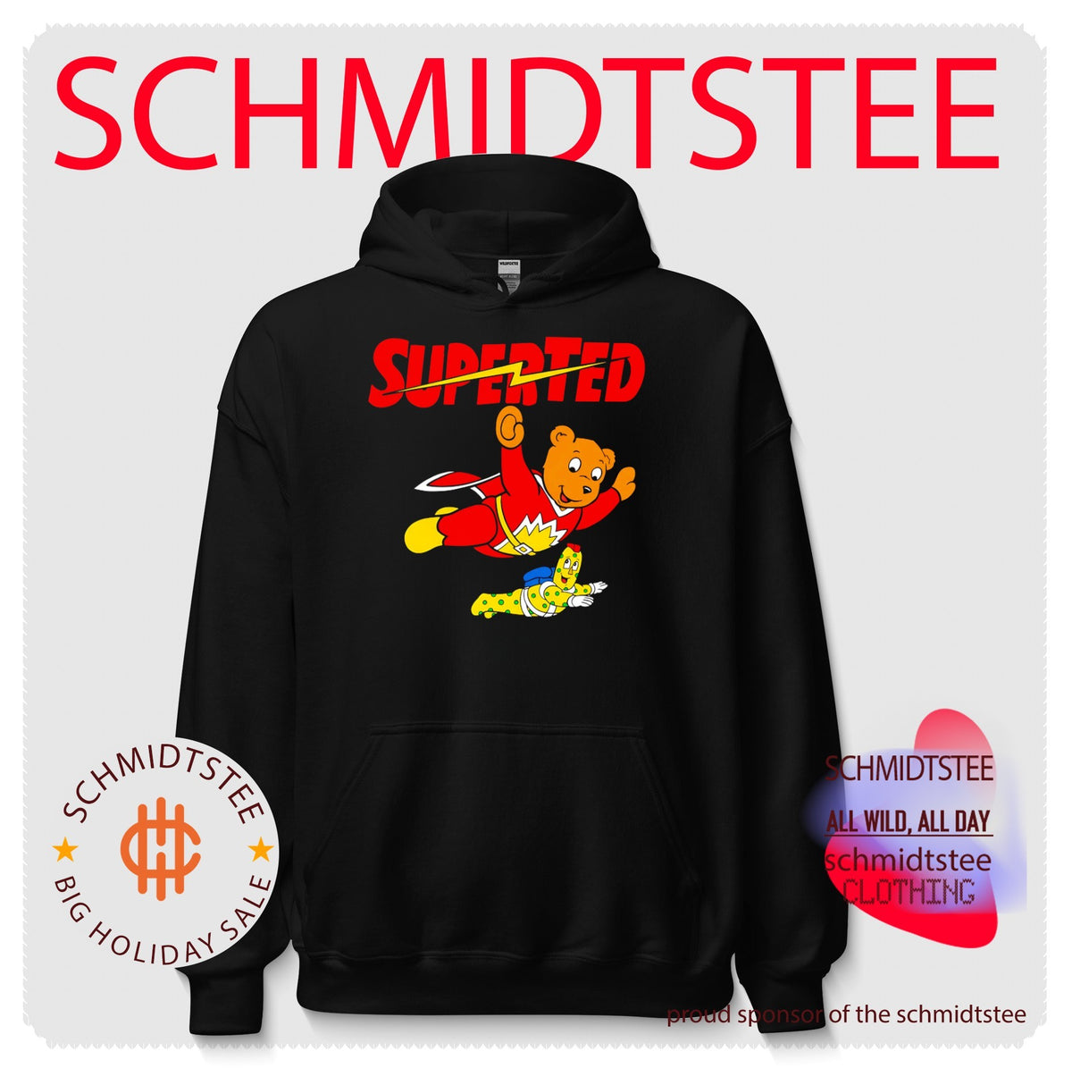 SuperTed and Spotty 80s Cartoon British Animation shirt