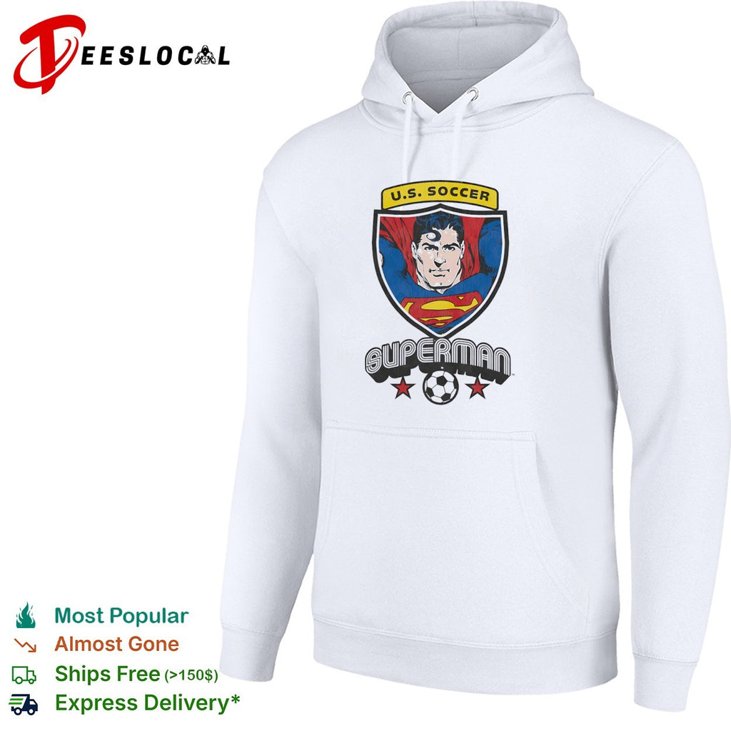 Superman US Soccer logo and Character Shirt