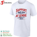 Support your local ai school ratm shirt