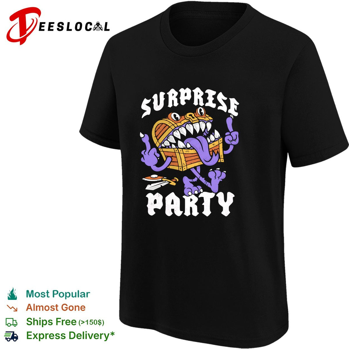 Surprise Party Mimic from Dungeons and Dragons shirt