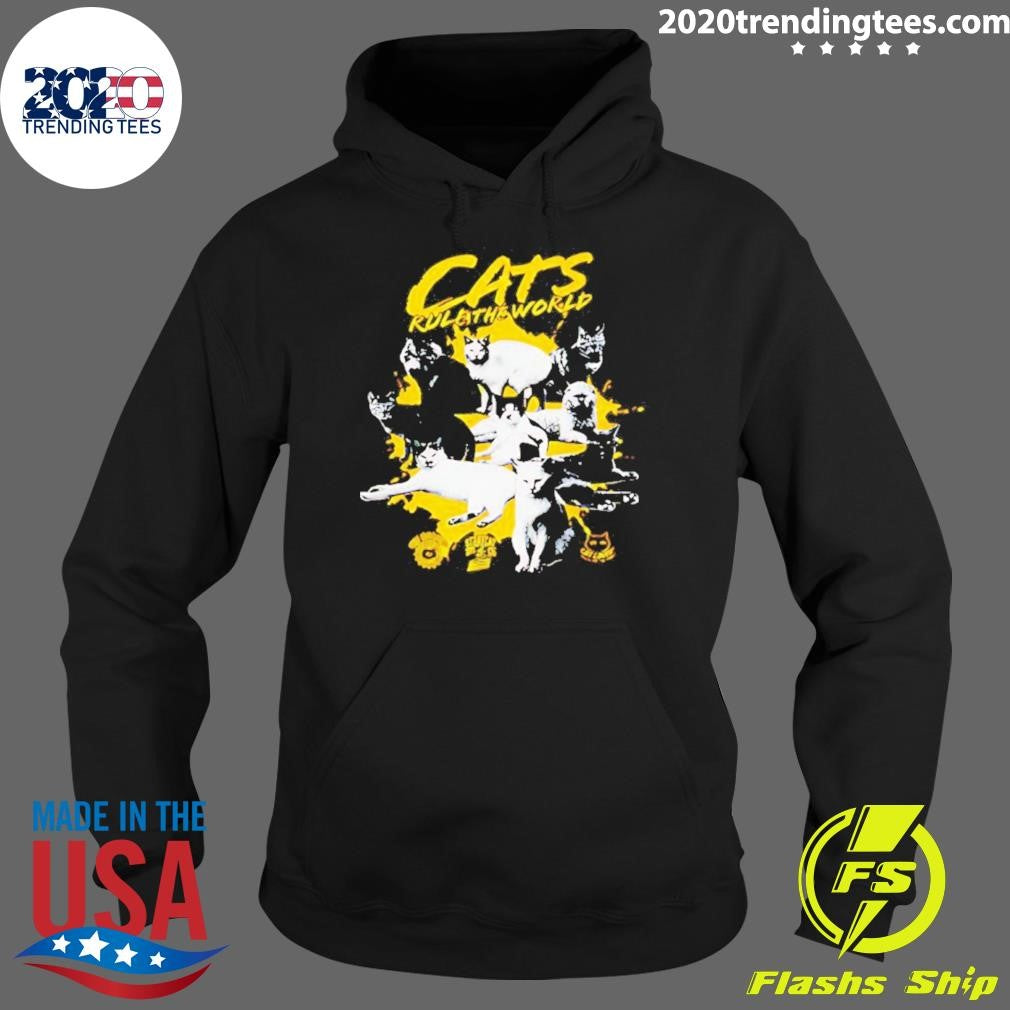 Suzuri Cats Rule The World Shirt