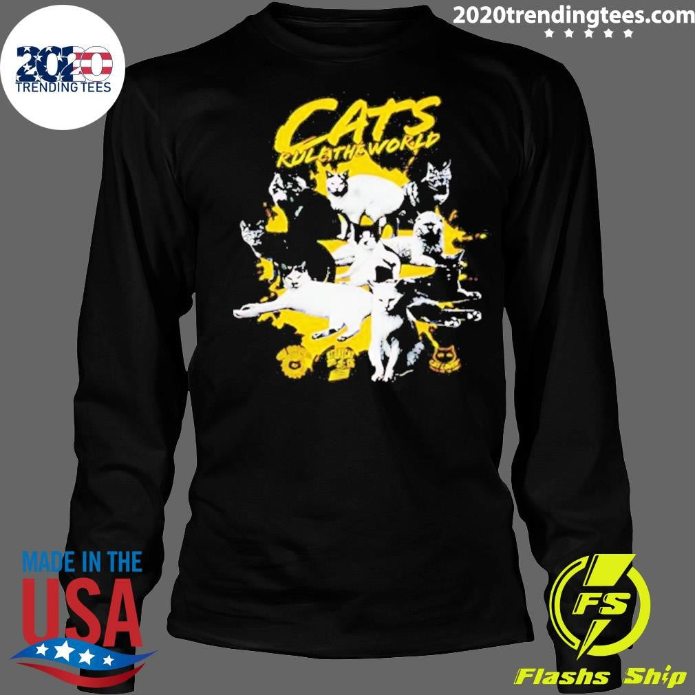 Suzuri Cats Rule The World Shirt
