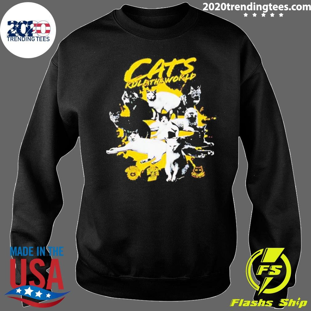 Suzuri Cats Rule The World Shirt