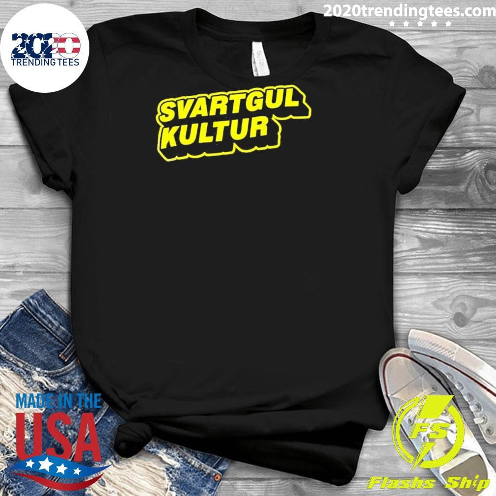 Svartgul Kultur Shirt