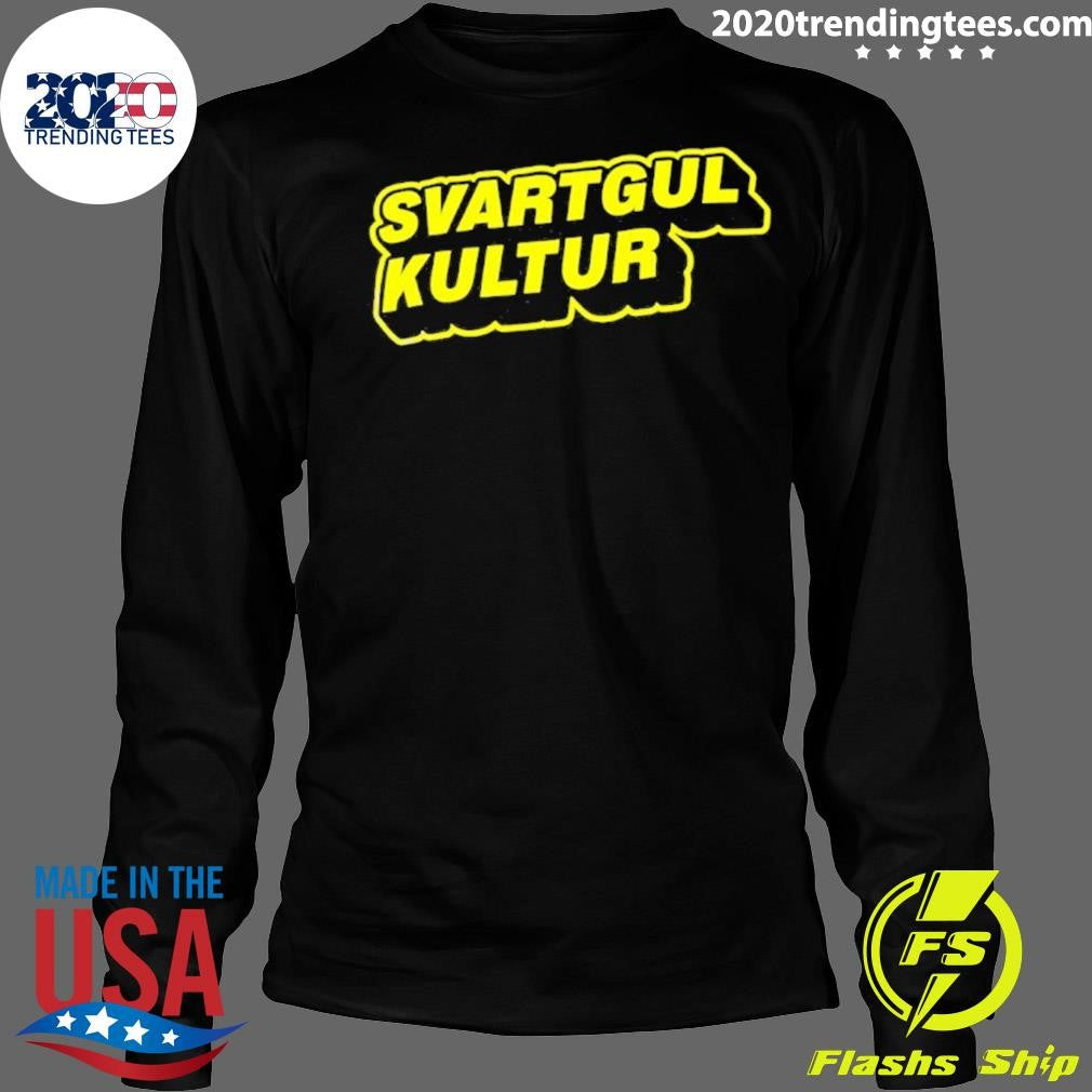 Svartgul Kultur Shirt