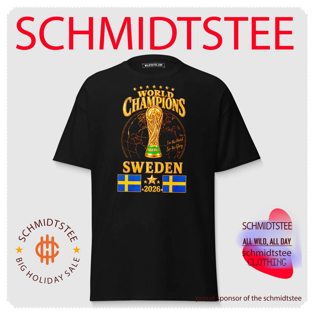 Sweden 2026 World Champions For The World For The Glory shirt