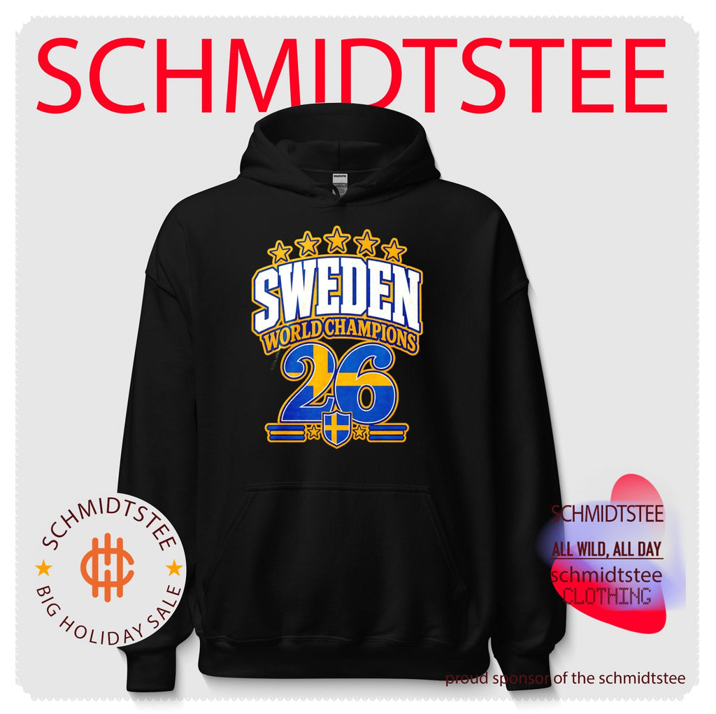 Sweden 2026 World Champions flag shirt