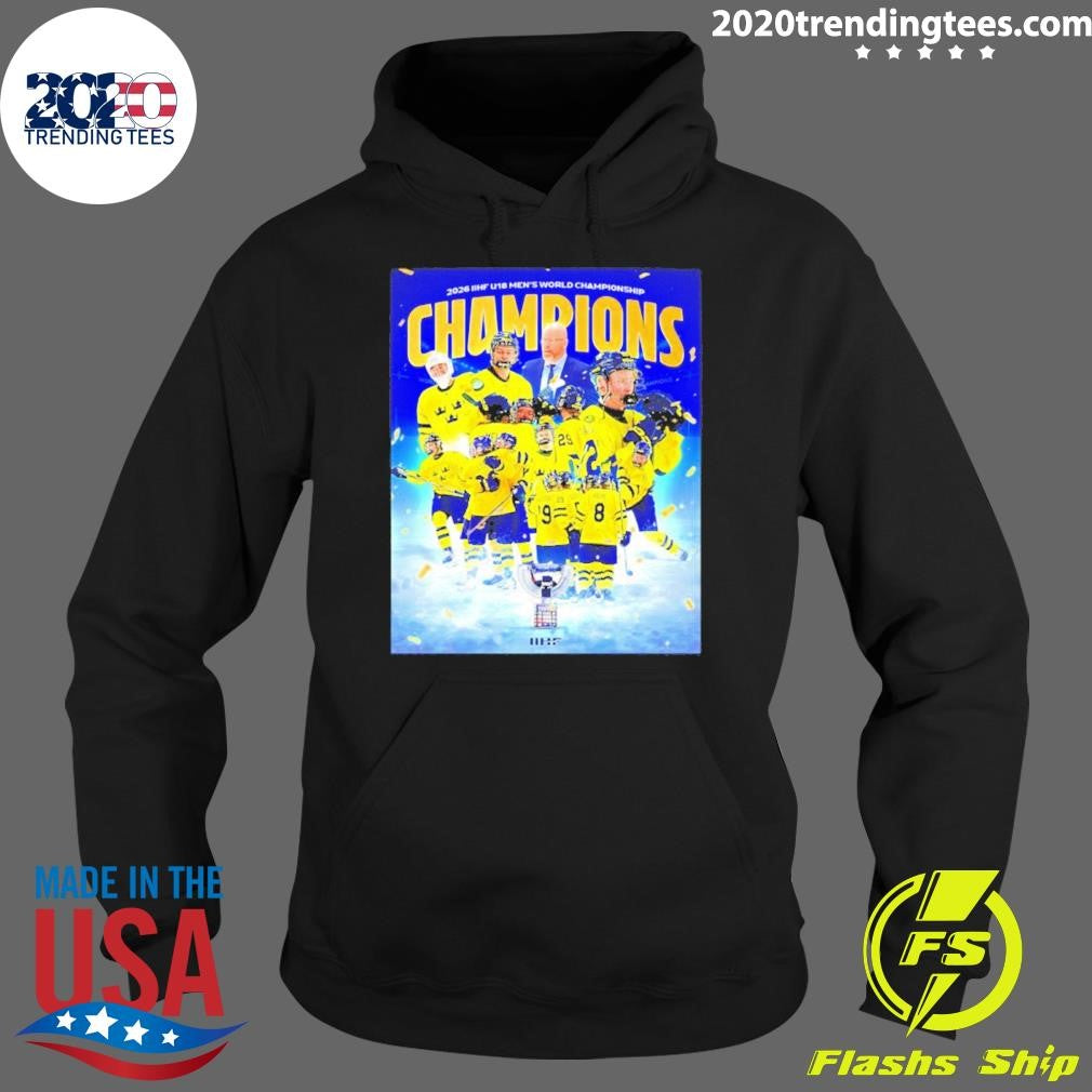Sweden Hockey 2026 Iihf U18 Men’s World Championship Shirt